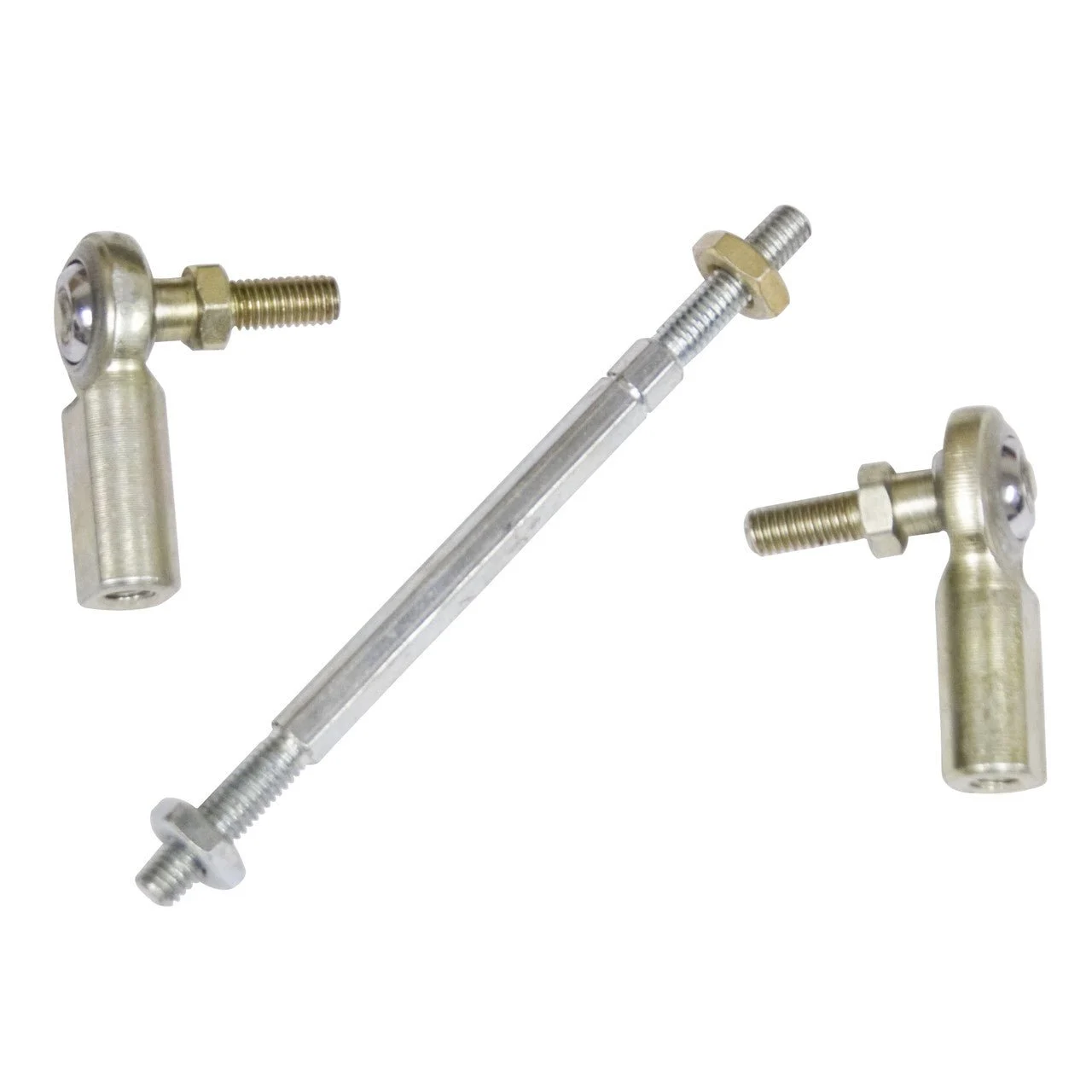Empi 43-5908 Hexrod Linkage 3-1/2" Assembly, Heim Ends 10/32" Left/Right Threads