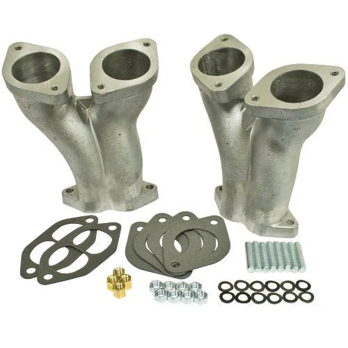 Empi 45-1025 AS-CAST Stage 1 Match Ported Off-Set Manifolds Dual Weber IDF-HPMX-Dellorto