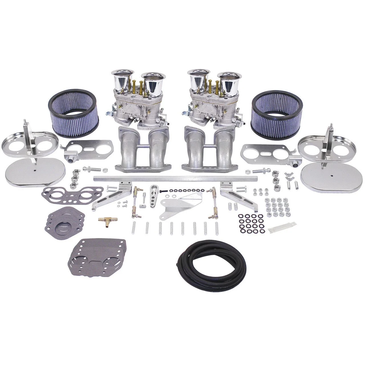 Empi 47-7295 Vw Bus 44mm HPMX Dual Carb Kit, Type 2/4 1700cc-2000cc, Porsche 914