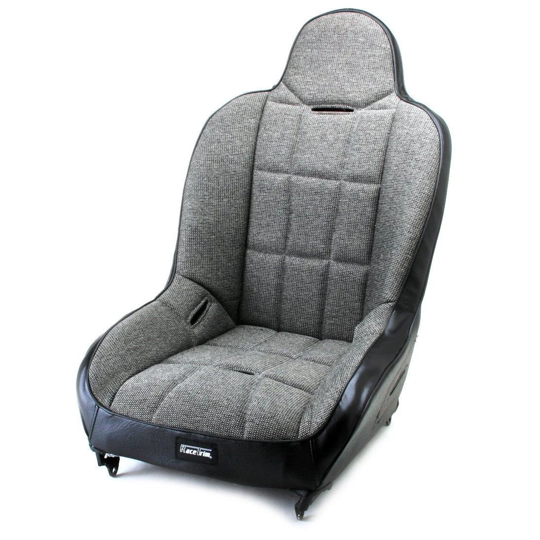 Empi 62-2750 Race Trim Suspension Hi-Back Seat - Grey Cloth / Black Vinyl