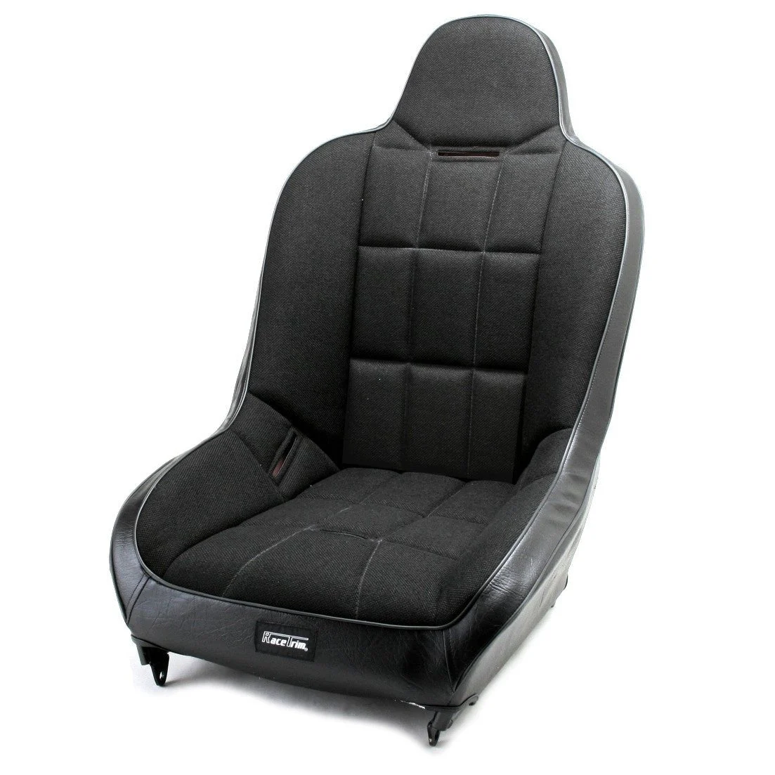 Empi 62-2751 Race Trim Suspension Hi-Back Seat - Black Cloth / Black Vinyl