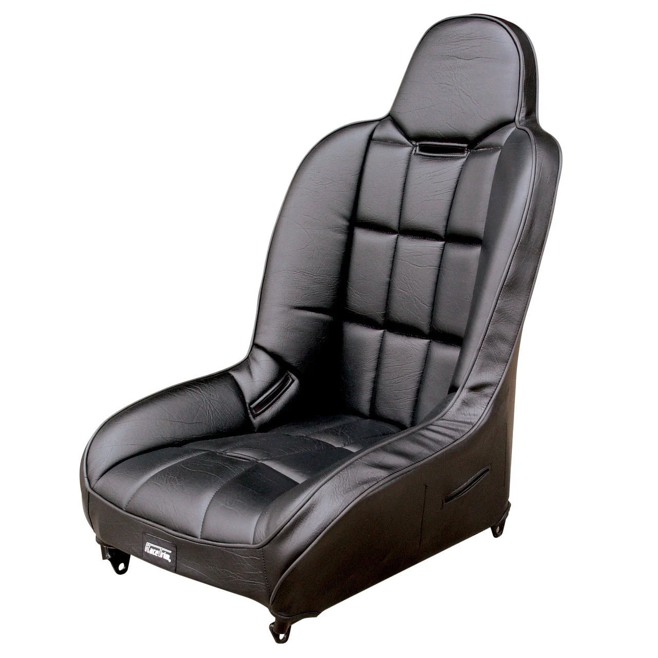 Empi 62-2795 Race Trim X-Wide Suspension Hi-Back Seat-Black Vinyl/Black Vinyl