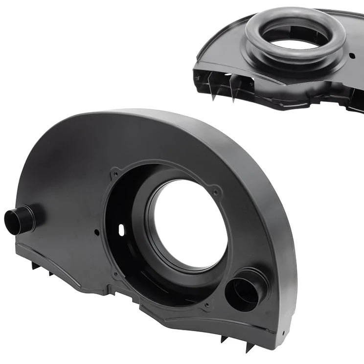 Empi 8684 Vw Bug Super Fan Shroud Early 36 HP Style, With Heater, Black
