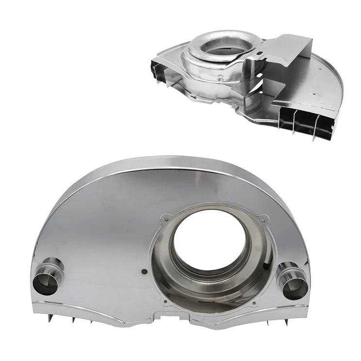 Empi 8830 Vw Bug Super Fan Shroud 36 HP Style, Doghouse W/Heater, Chrome