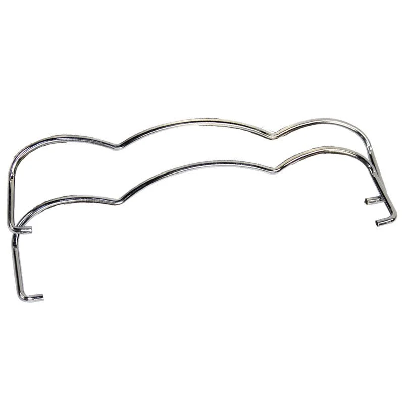 Empi 8906 Chrome Stock Valve Cover Clips For Empi 8905 Vw Valve Covers Pair
