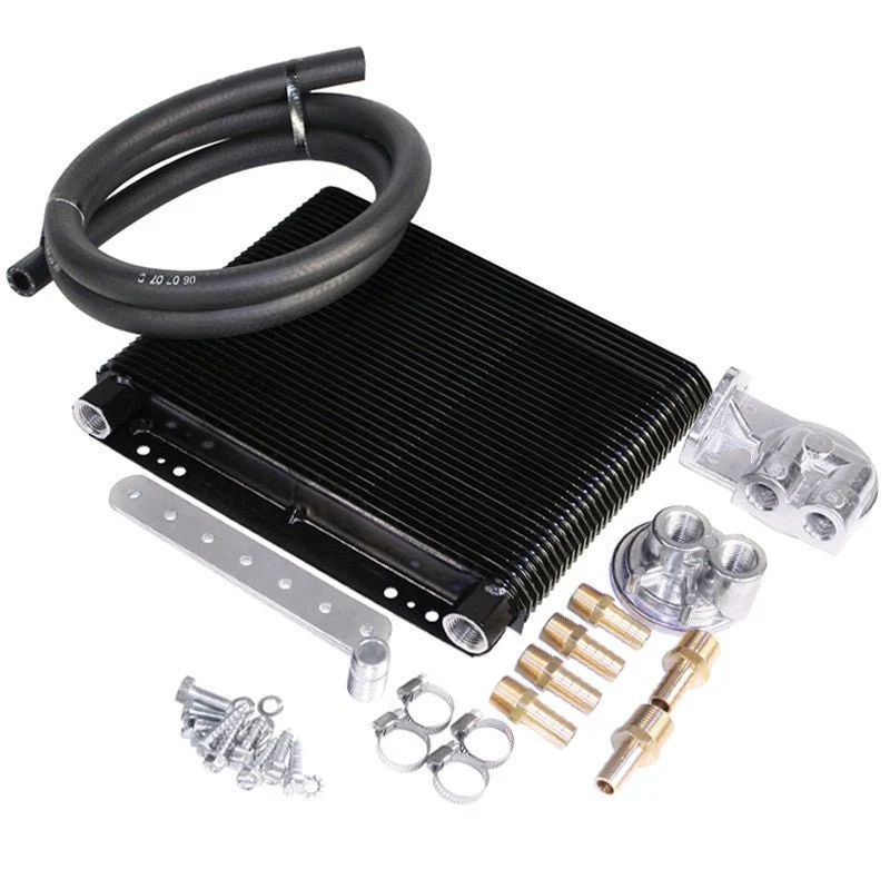 Empi 9263 Mesa Tru Cool 72 Plate Oil Cooler Kit With Bypass Adapter