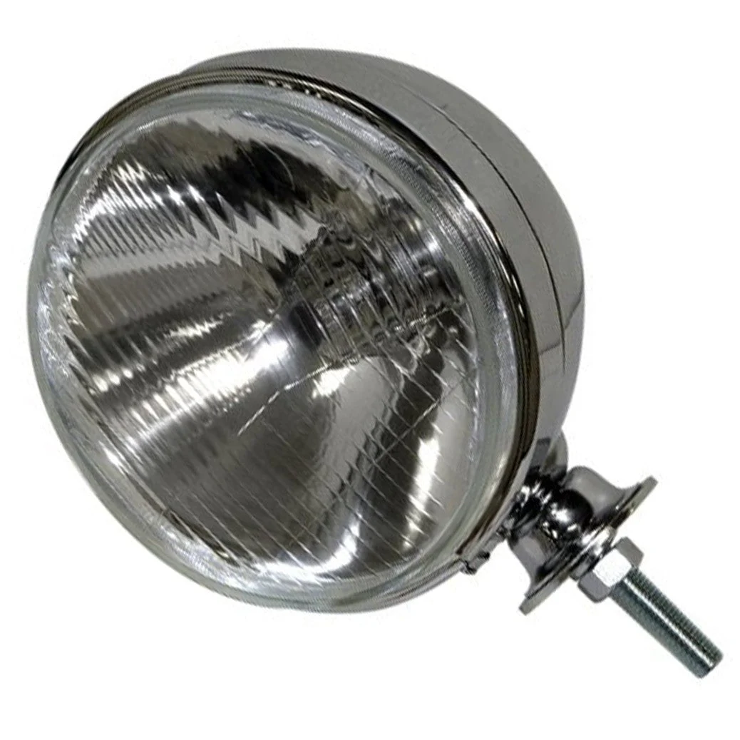Empi 9305 Chrome 7" Headlight Housing With H4 55/60W Headlight Bulb