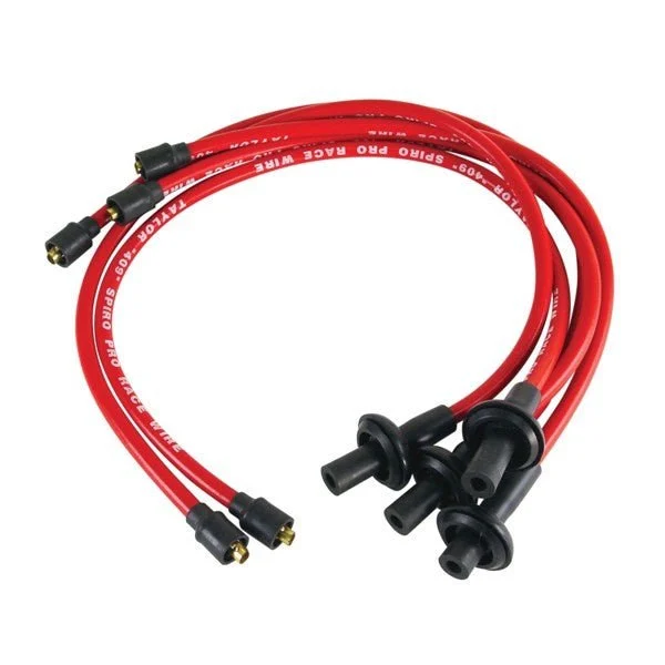 Empi 9397 Red 409 Pro 10mm Spark Plug Wire Set For Air-cooled Vw Engines