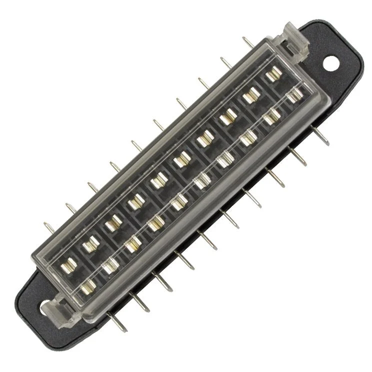 Empi 9470 Fuse Box Weather Proof GM Style. 10 Pole Standard Blade Fuse