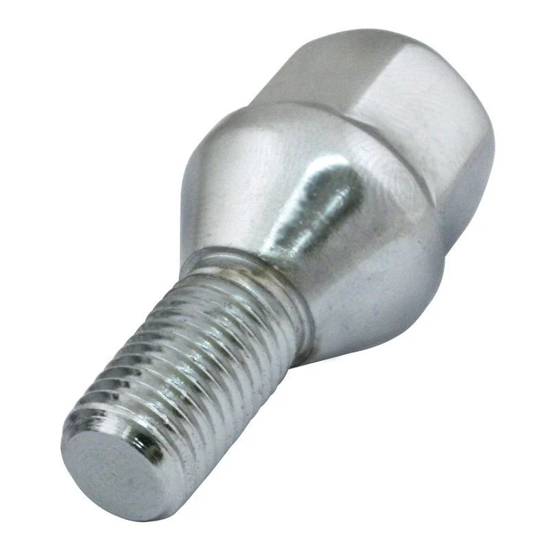 Empi 9712 Chrome Lug Bolts 60 Degree Taper W/14mm X 1.5 Thread-Set Of 4