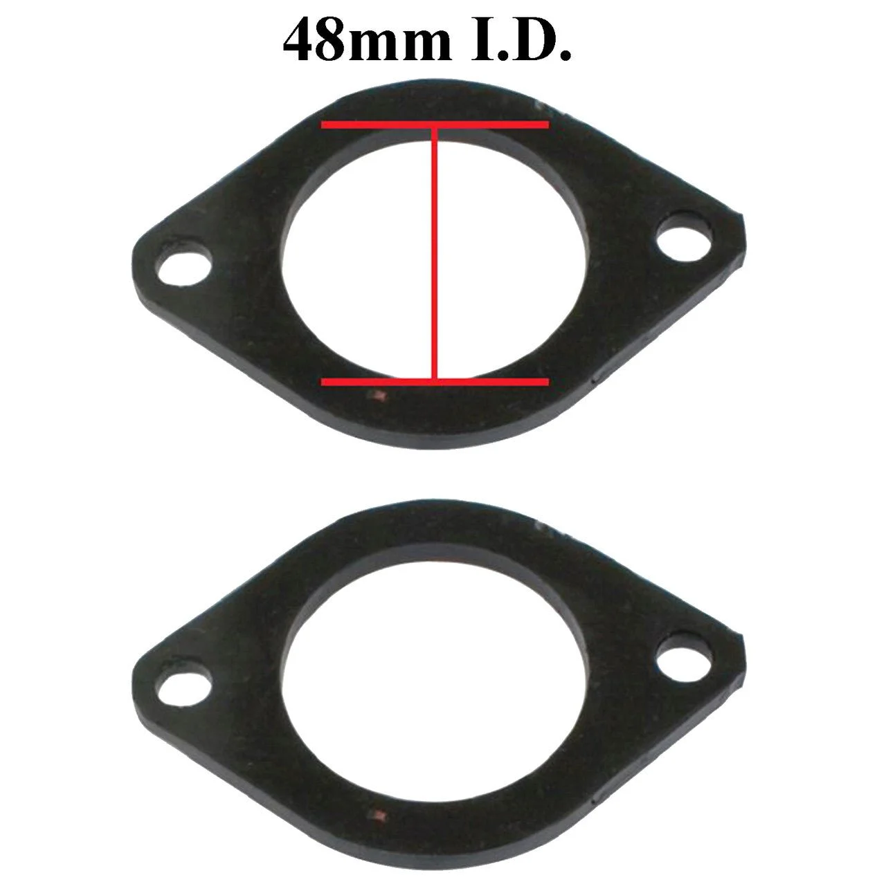 Empi B1-5621-4 Urethane Carb Isolators Weber IDA / Empi EPC Carbs, Pair