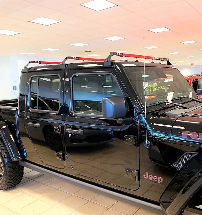 Exposed Racks  Hardtop Tent Roof Rack for 18-20 Jeep Wrangler JL & Gladiator JT