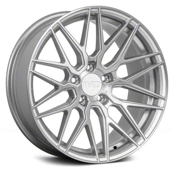 F103 Brushed Silver Wheel; 18x8.5; 38mm Offset (10-14 Mustang GT w/o Performance Pack, V6)
