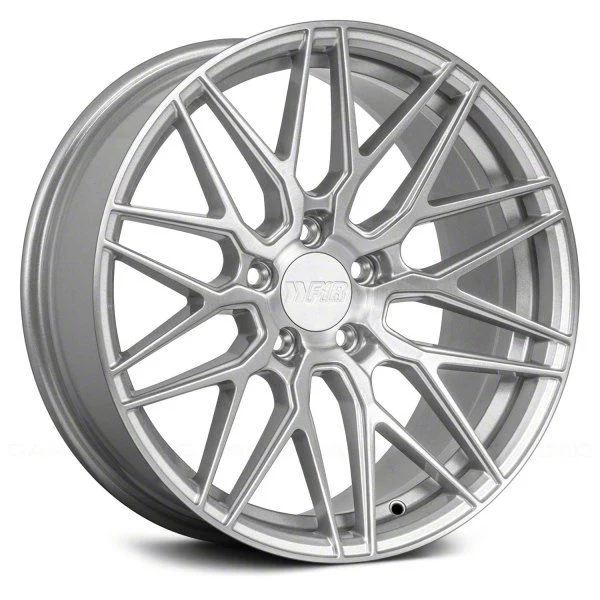 F103 Brushed Silver Wheel; 18x9.5; 38mm Offset (10-14 Mustang GT w/o Performance Pack, V6)