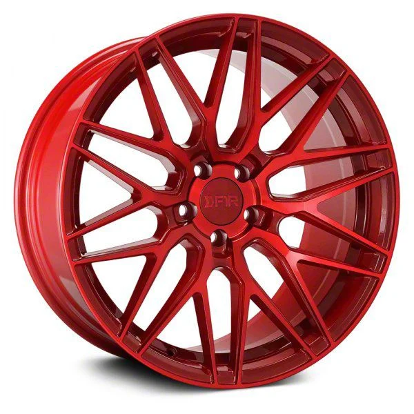 F103 Candy Red Wheel; 17x8.5; 38mm Offset (10-14 Mustang GT w/o Performance Pack, V6)