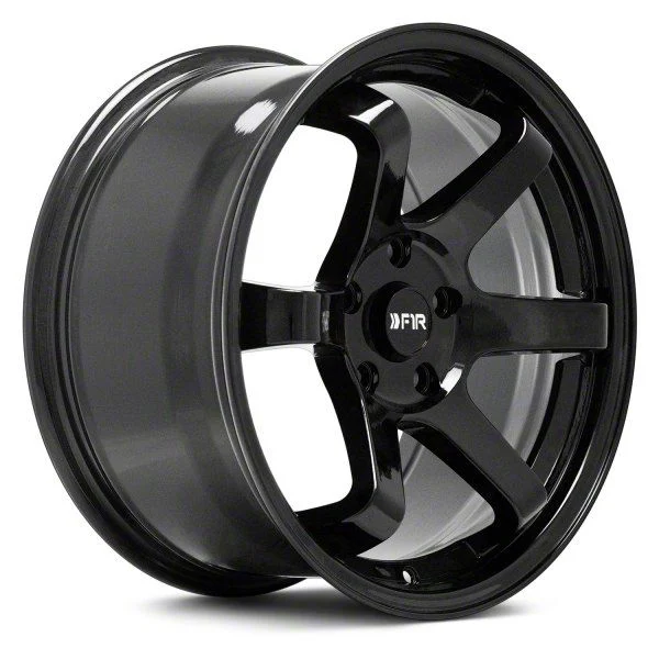 F106 Gloss Black Wheel; 18x8.5; 35mm Offset (10-14 Mustang GT w/o Performance Pack, V6)