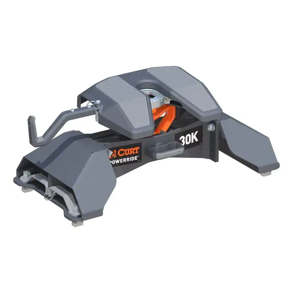PowerRide 5th Wheel Trailer Hitch; 30,000 lb. GTW (11-26 F-350 Super Duty w/ 8-Foot Bed & 5th Wheel Prep Package)