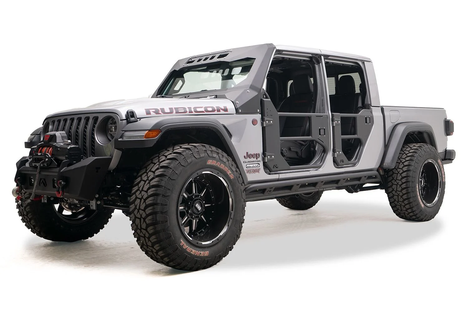 Fab Fours  Tube Rock Sliders for 2020 Jeep Gladiator JT