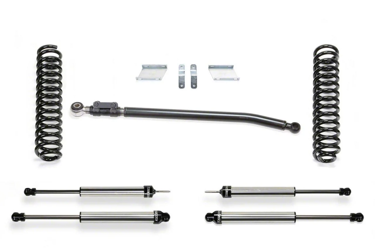 Fabtech 2.50-Inch Basic Suspension Lift Kit with Dirt Logic Shocks (11-16 4WD 6.7L Powerstroke F-250 Super Duty)