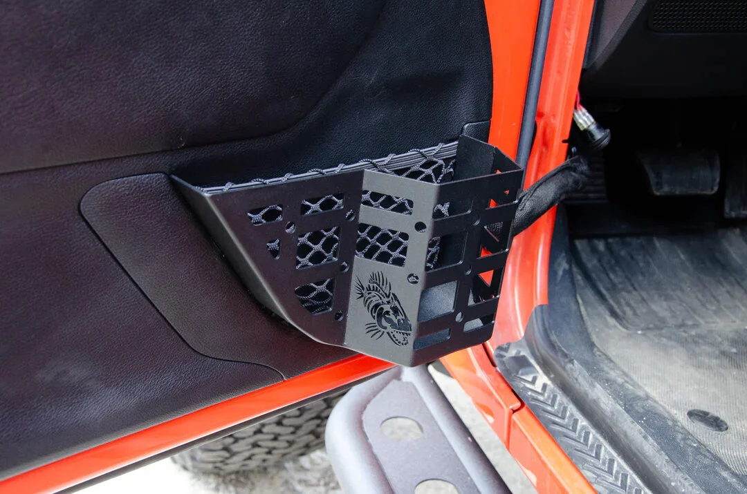 Fishbone Offroad  Door Pocket MOLLE Panels  for 07-18 Jeep Wrangler JK