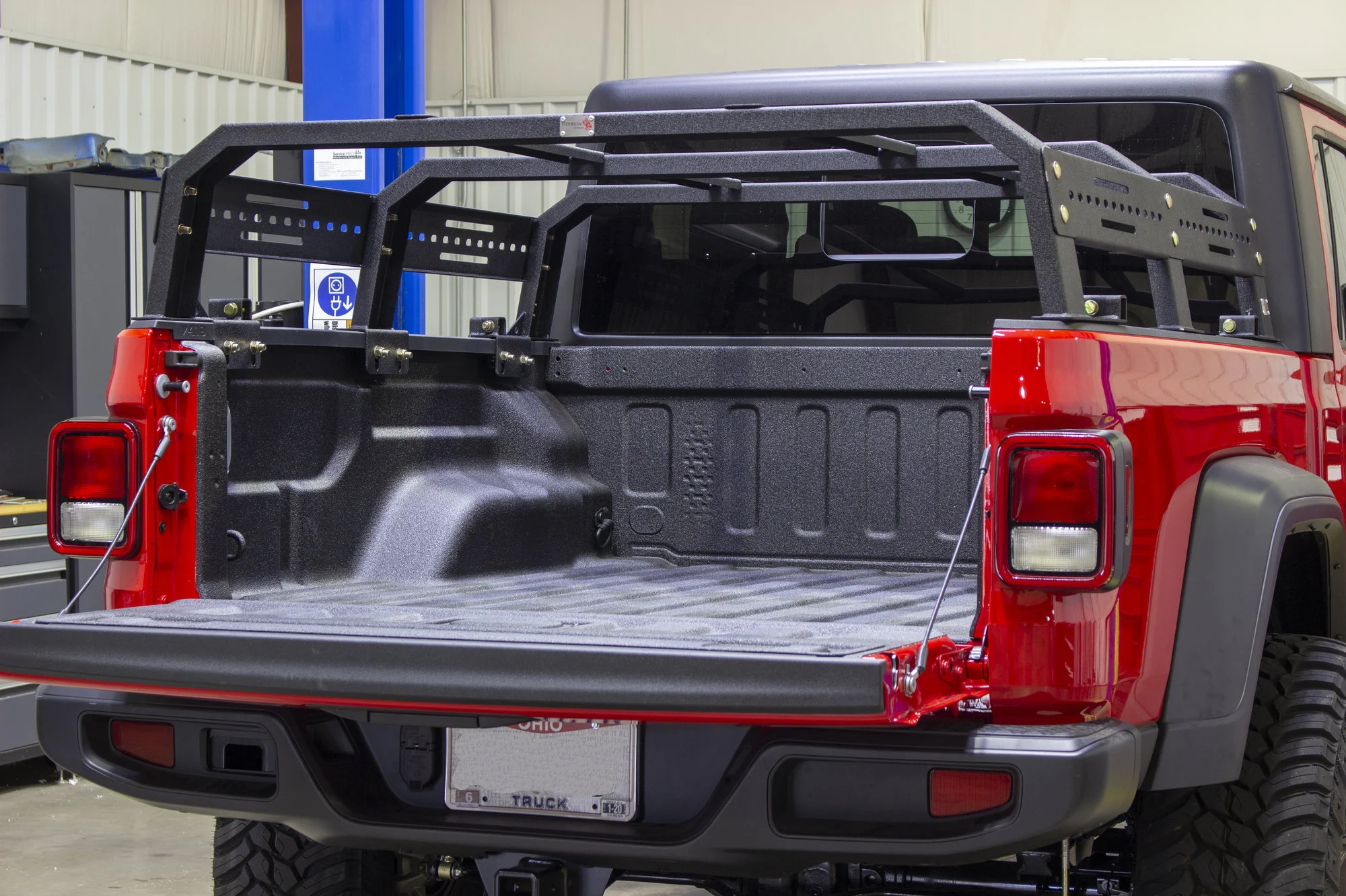 Fishbone Offroad  Tackle Rack for 20-23 Jeep Gladiator JT