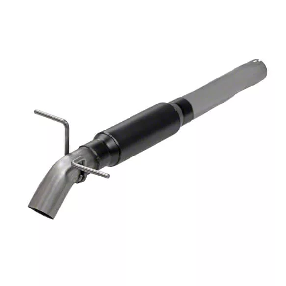 Flowmaster Outlaw Extreme Single Exhaust System; Turn Down (19-26 5.3L Silverado 1500 w/o Factory Dual Exhaust)