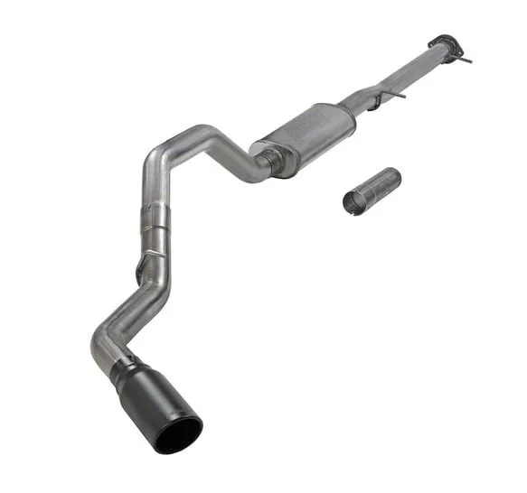 Flowmaster FlowFX Single Exhaust System with Black Tip; Side Exit (11-19 6.0L Silverado 3500 HD)