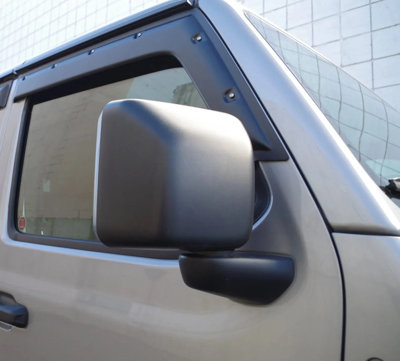 Focus Auto Design Inc. TV7W07-2 Tough Visors for 07-18 Jeep Wrangler JK 2-Door