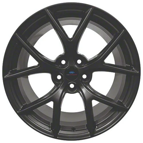 Ford Performance Performance Pack 2 Matte Black Wheel; Front Only; 19x10.5; 24mm Offset (05-09 Mustang)