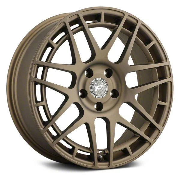 Forgestar F14C Semi Concave Satin Bronze Wheel; 18x9.5; 35mm Offset (10-14 Mustang GT w/o Performance Pack, V6)