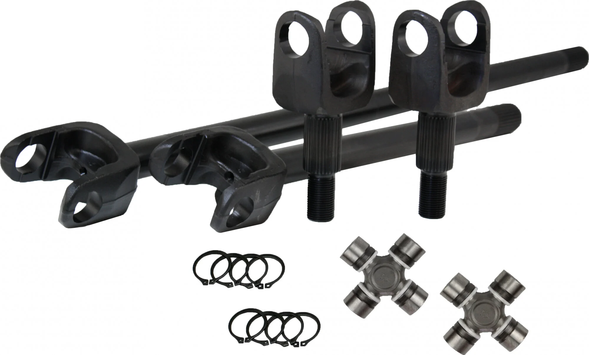 Revolution Gear and Axle  4340 Chromoly Front Axle Kit for 03-06 Jeep Wrangler TJ Rubicon with Dana 44 Front Axle