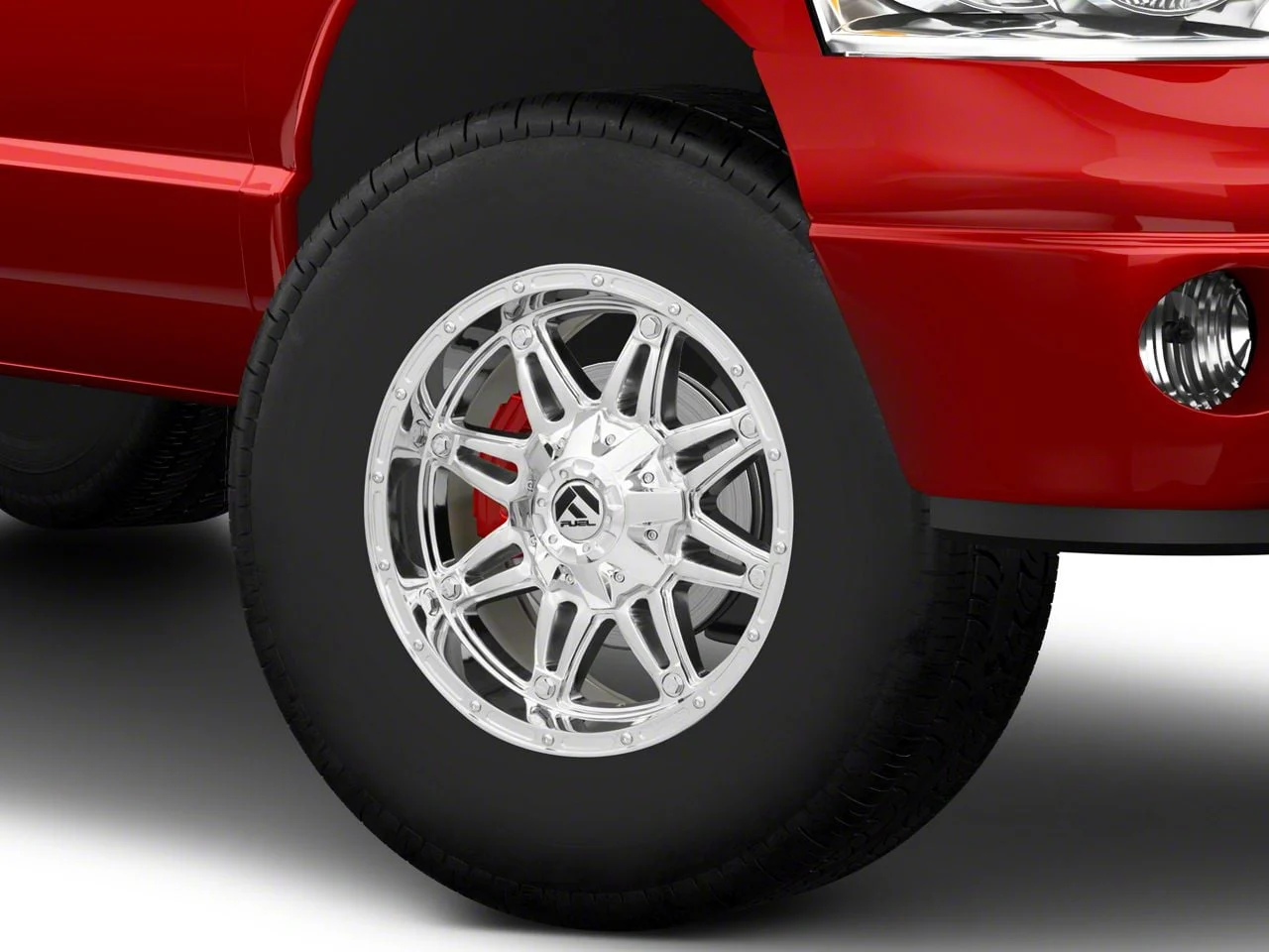 Fuel Wheels Hostage Chrome 8-Lug Wheel; 17x9; 1mm Offset (03-09 RAM 3500 SRW)