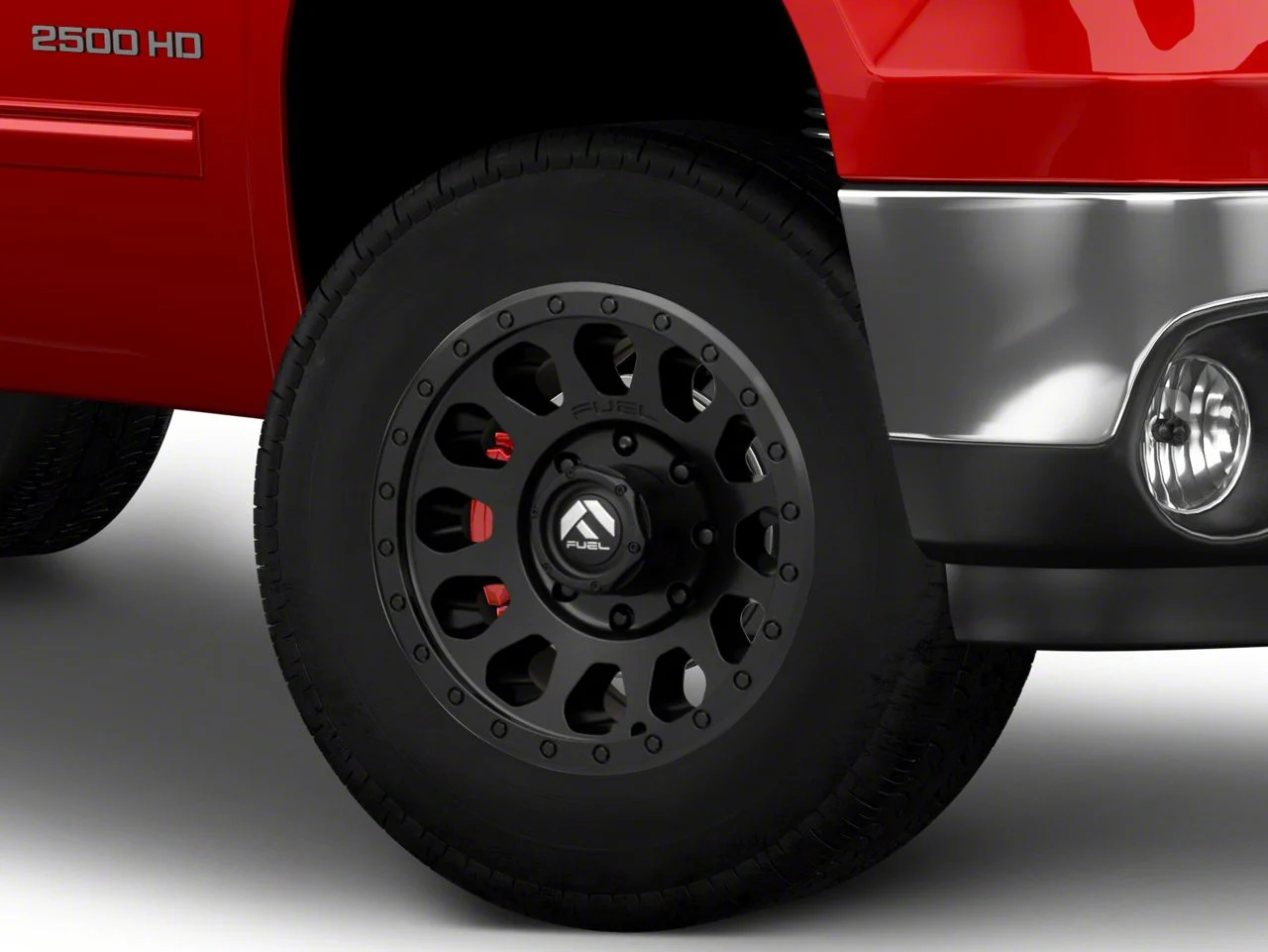 Fuel Wheels Vector Matte Black 8-Lug Wheel; 18x9; 20mm Offset (11-14 Sierra 3500 HD SRW)