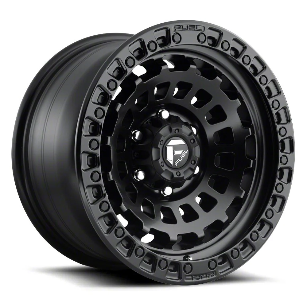 Fuel Wheels Zephyr Matte Black 8-Lug Wheel; 18x9; -12mm Offset (11-14 Sierra 3500 HD SRW)