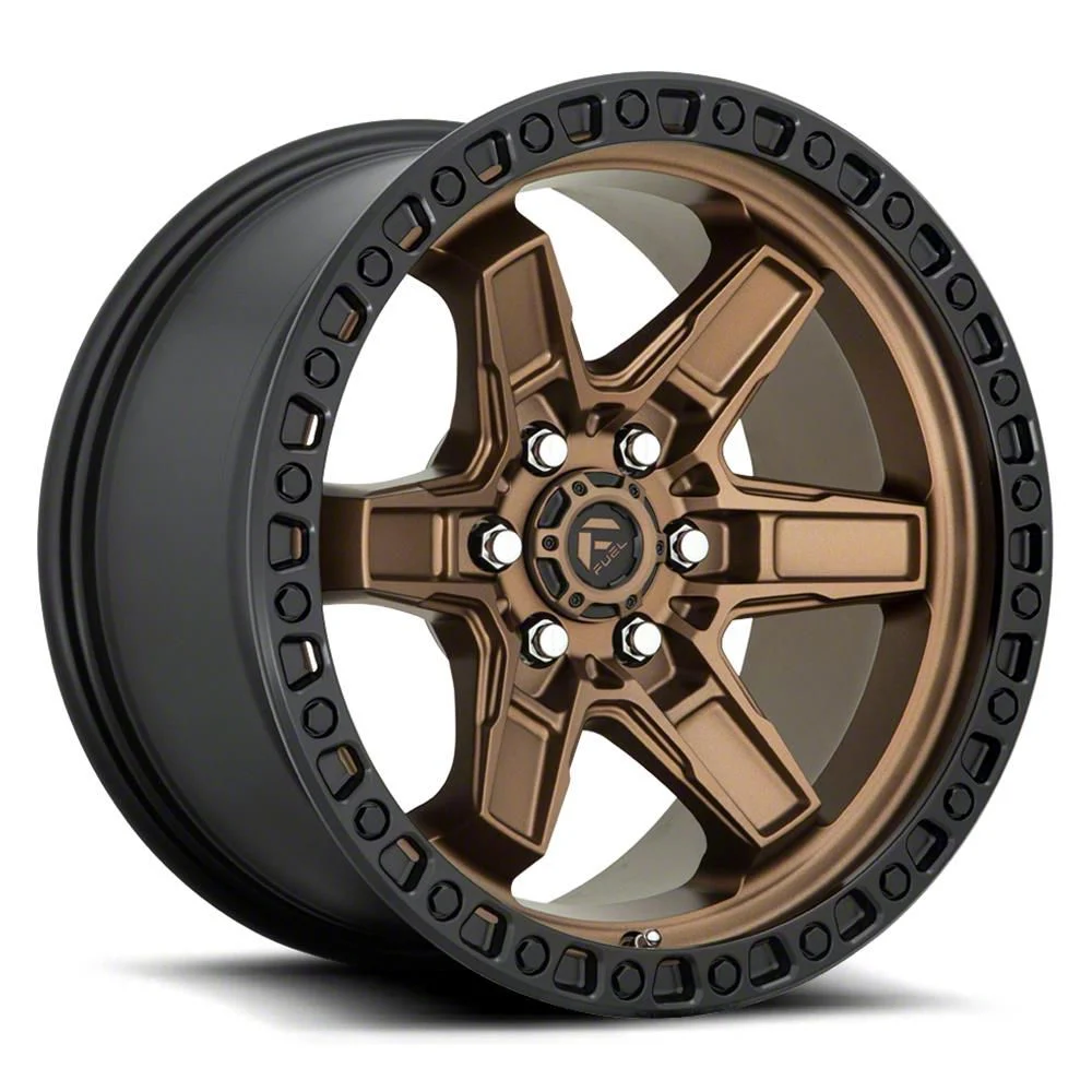 Fuel Wheels Kicker Matte Bronze 6-Lug Wheel; 20x9; 20mm Offset (14-18 Sierra 1500)