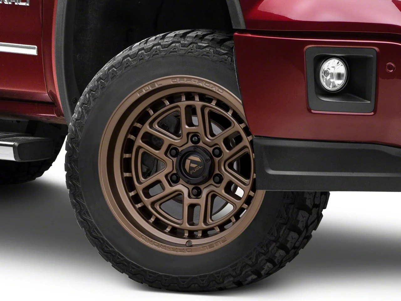 Fuel Wheels Nitro Matte Bronze 6-Lug Wheel; 20x9; 1mm Offset (14-18 Sierra 1500)
