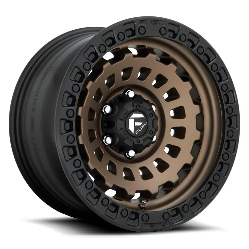Fuel Wheels Zephyr Matte Bronze 6-Lug Wheel; 18x9; 1mm Offset (14-18 Sierra 1500)