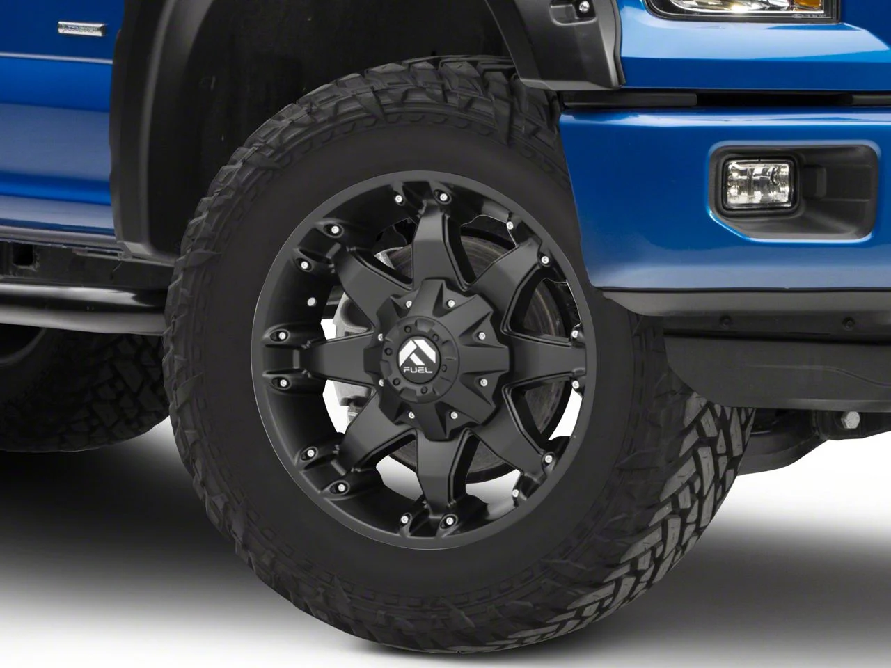 Fuel Wheels Octane Matte Black 6-Lug Wheel; 20x9; 20mm Offset (15-20 F-150)