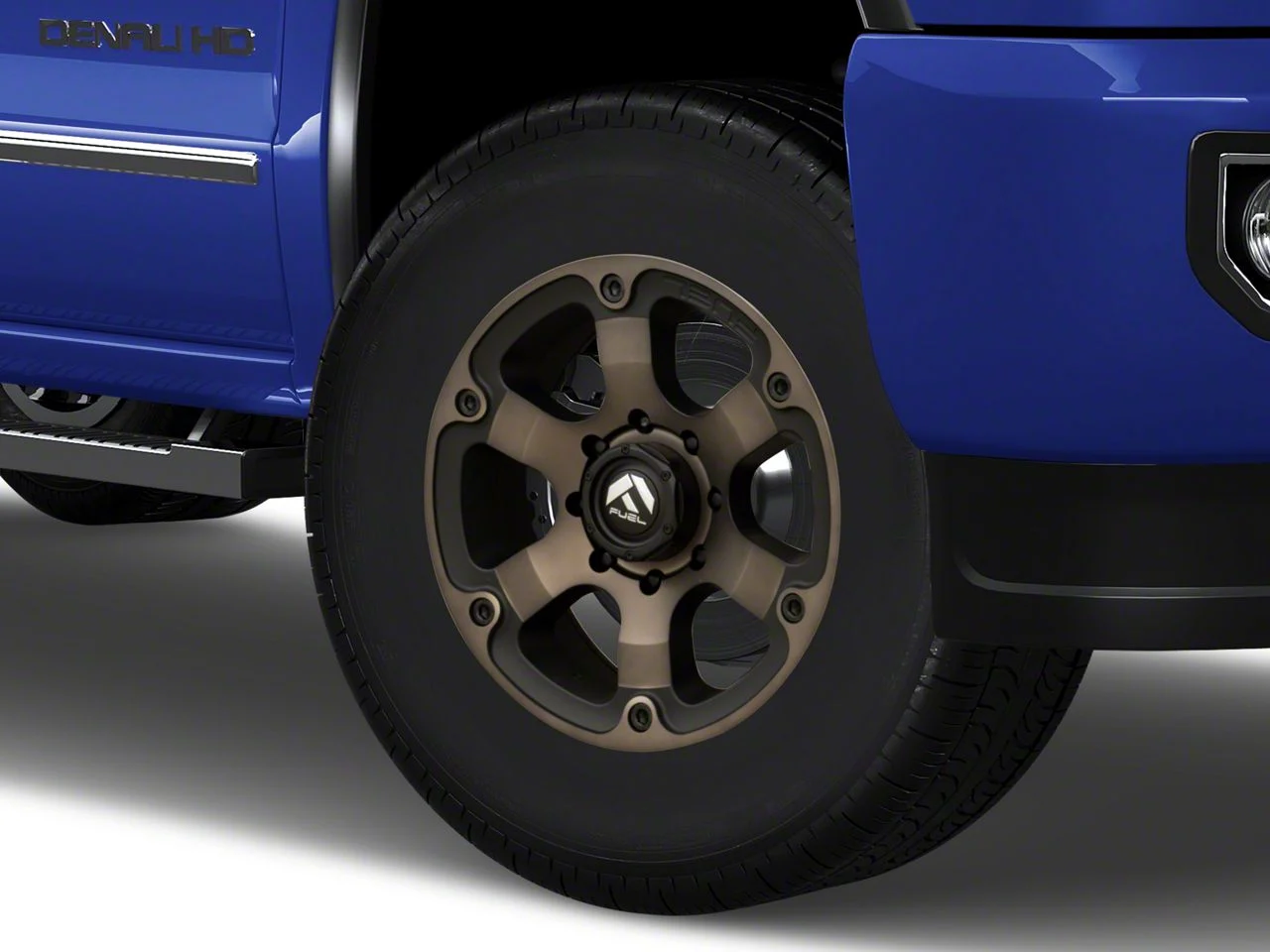 Fuel Wheels Beast Matte Black Double Dark Tint 8-Lug Wheel; 18x9; 1mm Offset (15-19 Sierra 3500 HD SRW)