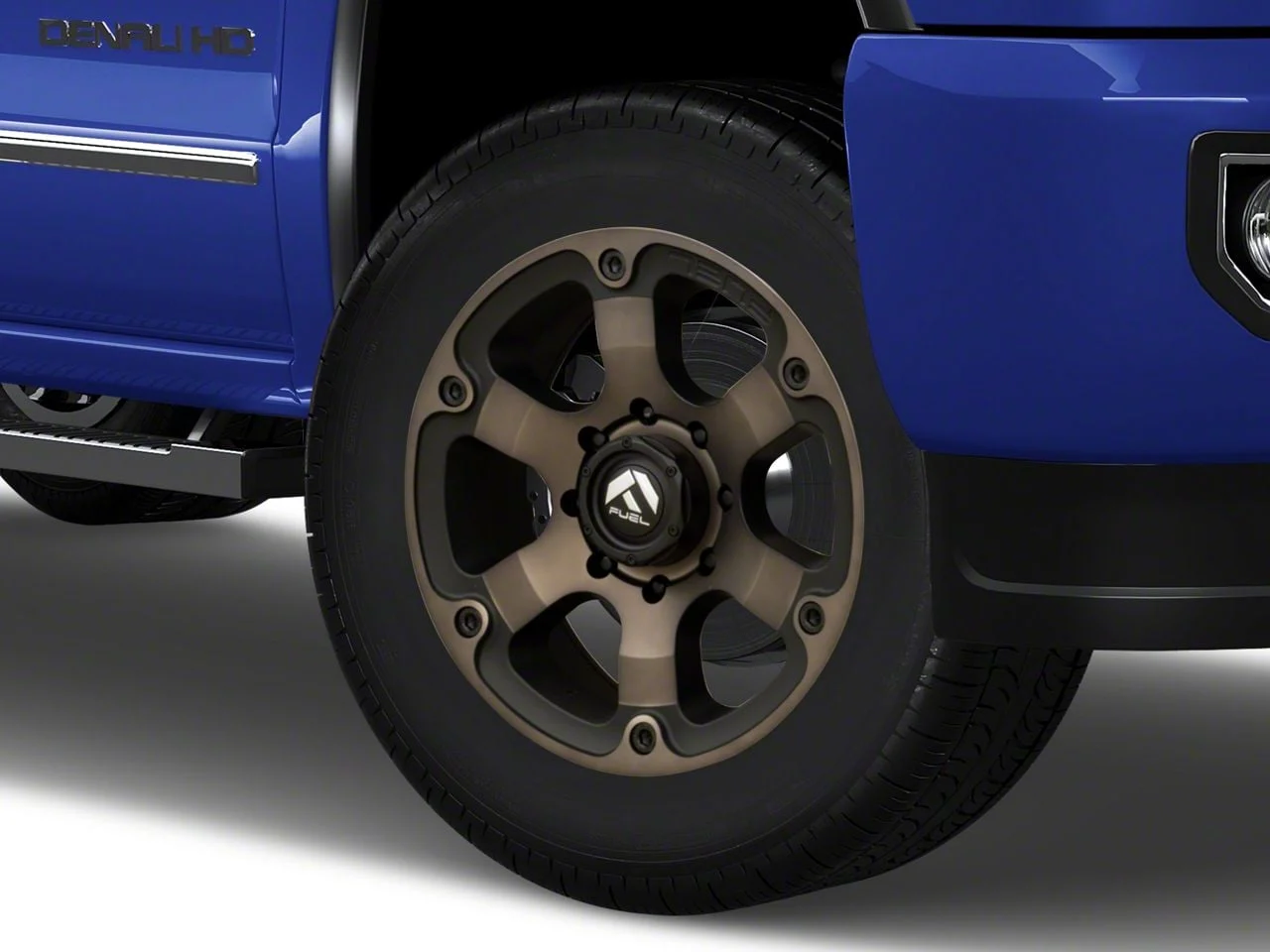 Fuel Wheels Beast Matte Black Double Dark Tint 8-Lug Wheel; 20x10; -18mm Offset (15-19 Sierra 3500 HD SRW)