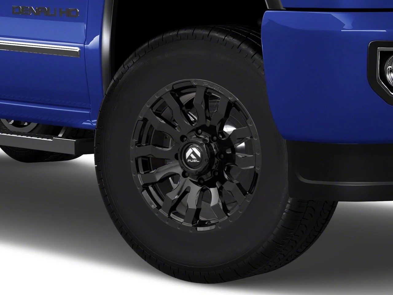 Fuel Wheels Blitz Gloss Black 8-Lug Wheel; 18x9; -12mm Offset (15-19 Sierra 3500 HD SRW)