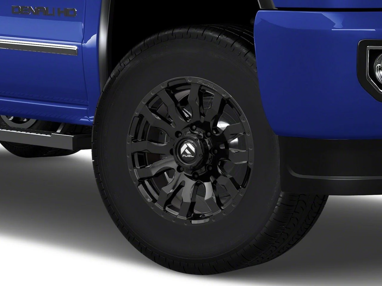 Fuel Wheels Blitz Gloss Black 8-Lug Wheel; 18x9; 20mm Offset (15-19 Sierra 3500 HD SRW)