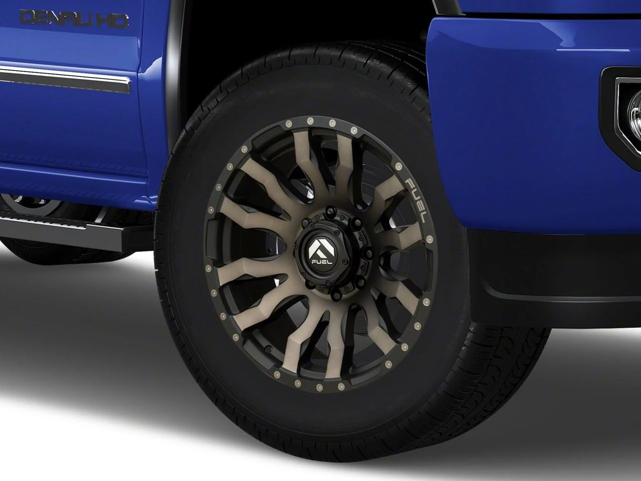 Fuel Wheels Blitz Matte Black Double Dark Tint 8-Lug Wheel; 20x9; 1mm Offset (15-19 Sierra 3500 HD SRW)