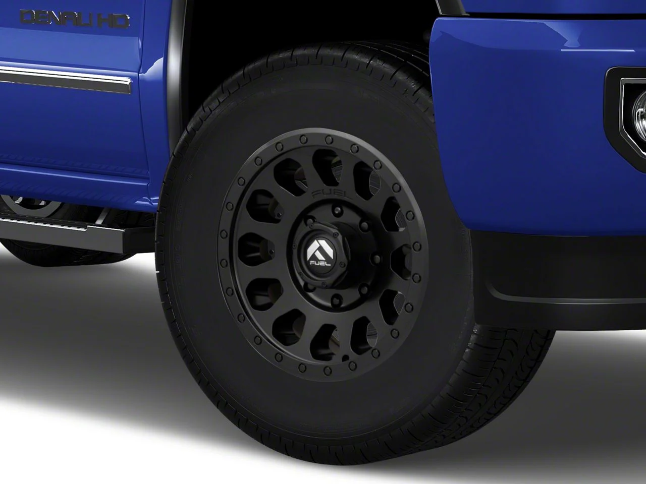 Fuel Wheels Vector Matte Black 8-Lug Wheel; 18x9; 20mm Offset (15-19 Sierra 3500 HD SRW)
