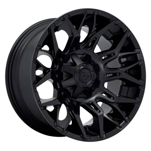 Fuel Wheels Twitch Matte Black 8-Lug Wheel; 20x10; -18mm Offset (20-26 Sierra 2500 HD)