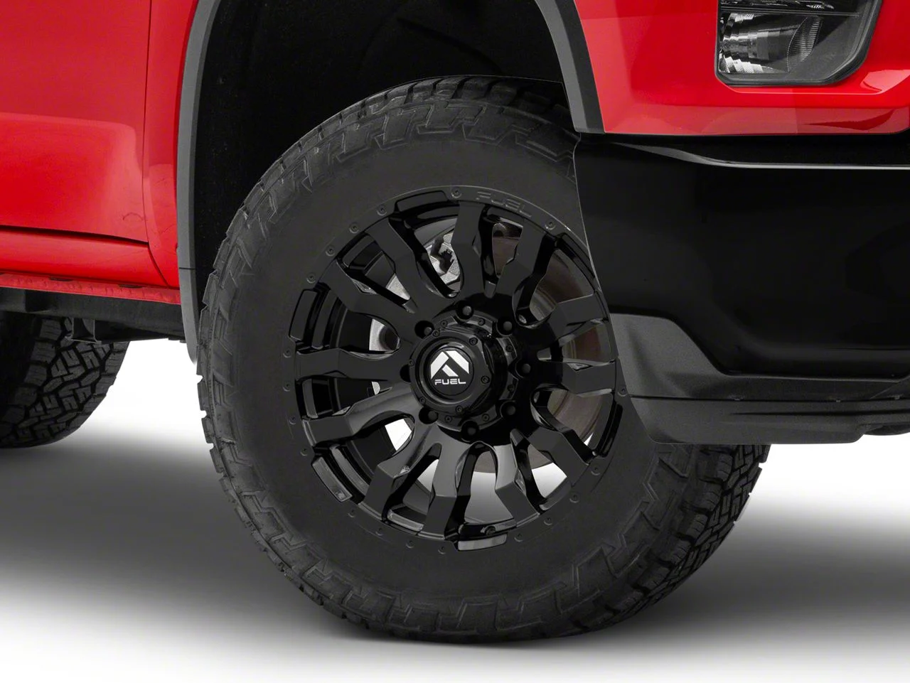 Fuel Wheels Blitz Gloss Black 8-Lug Wheel; 20x9; 20mm Offset (20-26 Silverado 2500 HD)