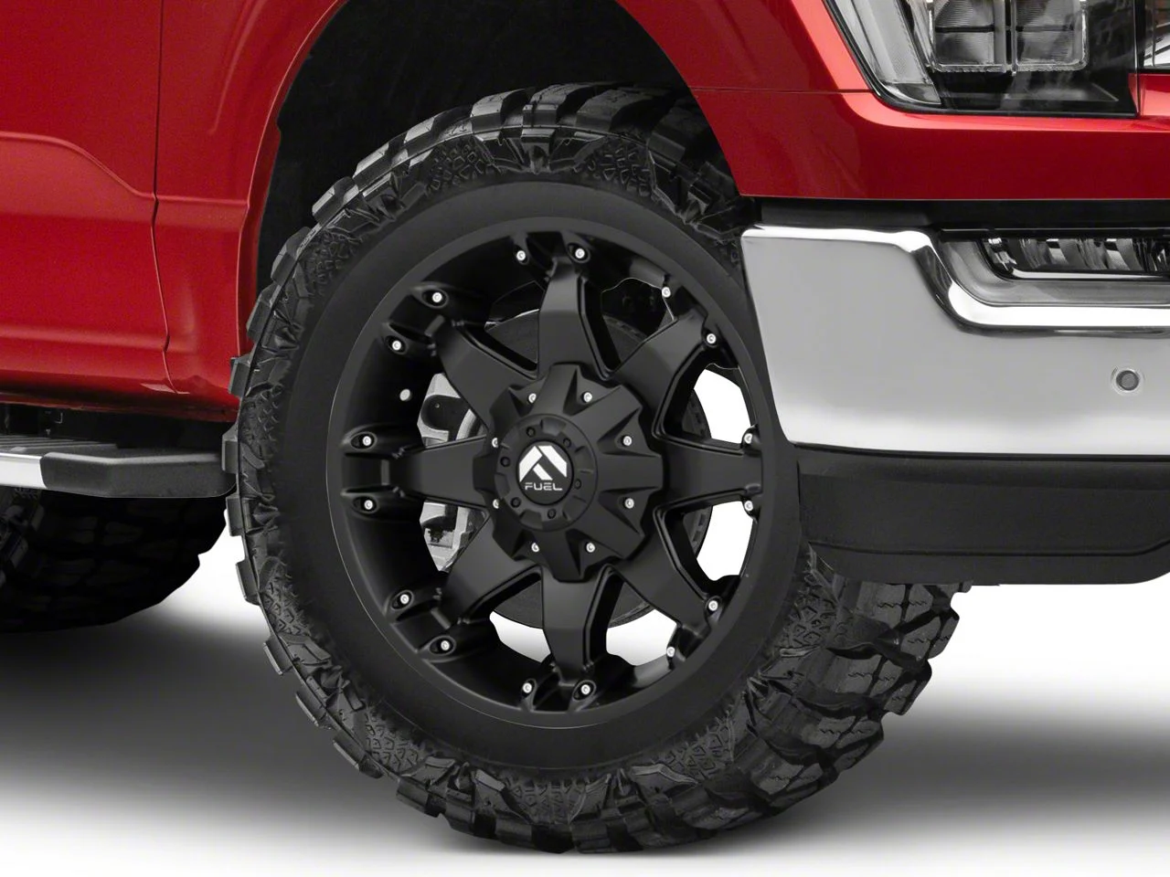 Fuel Wheels Octane Matte Black 6-Lug Wheel; 20x9; 1mm Offset (21-26 F-150)
