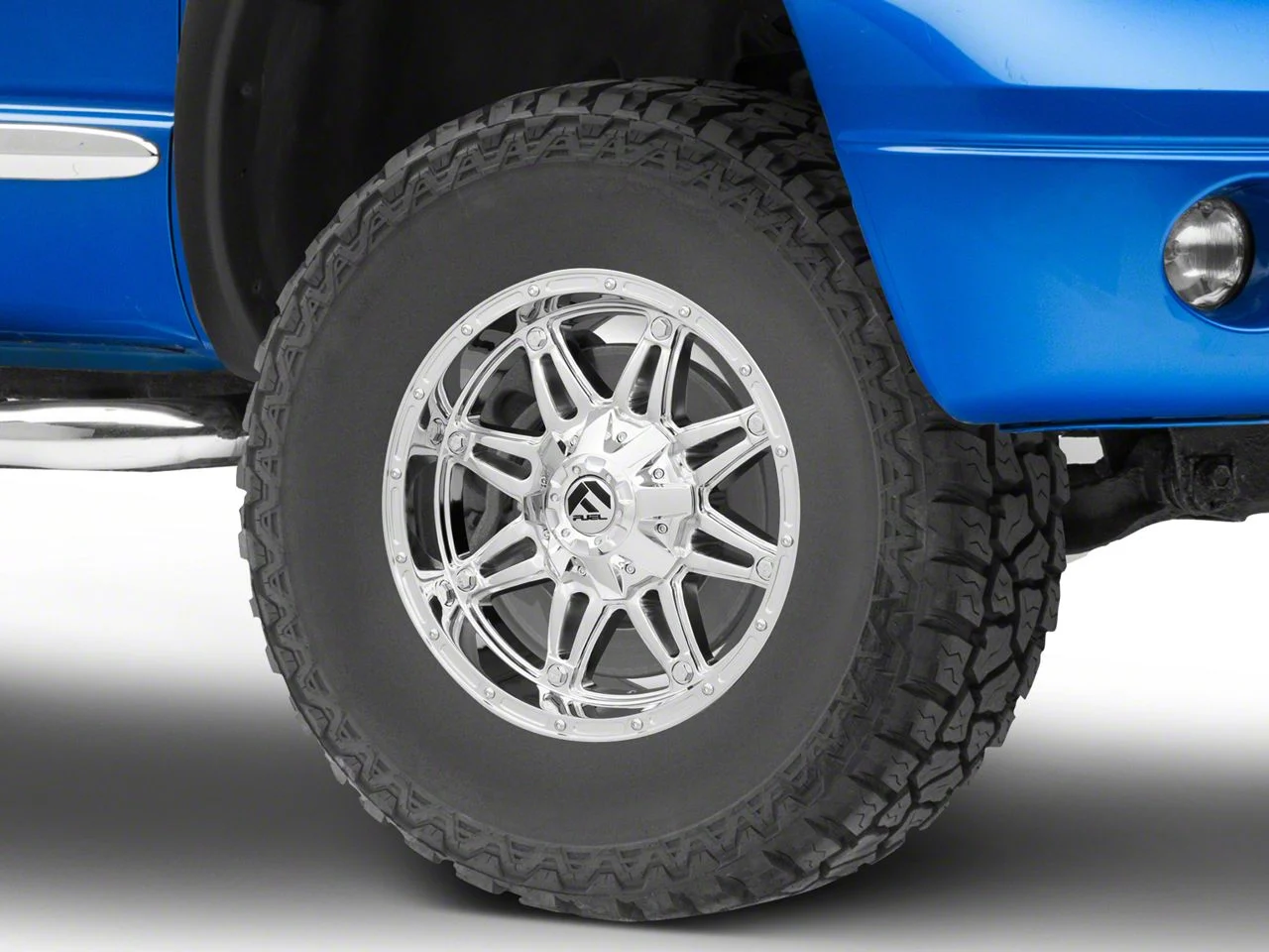 Fuel Wheels Hostage Chrome 8-Lug Wheel; 17x9; 1mm Offset (06-08 RAM 1500 Mega Cab)