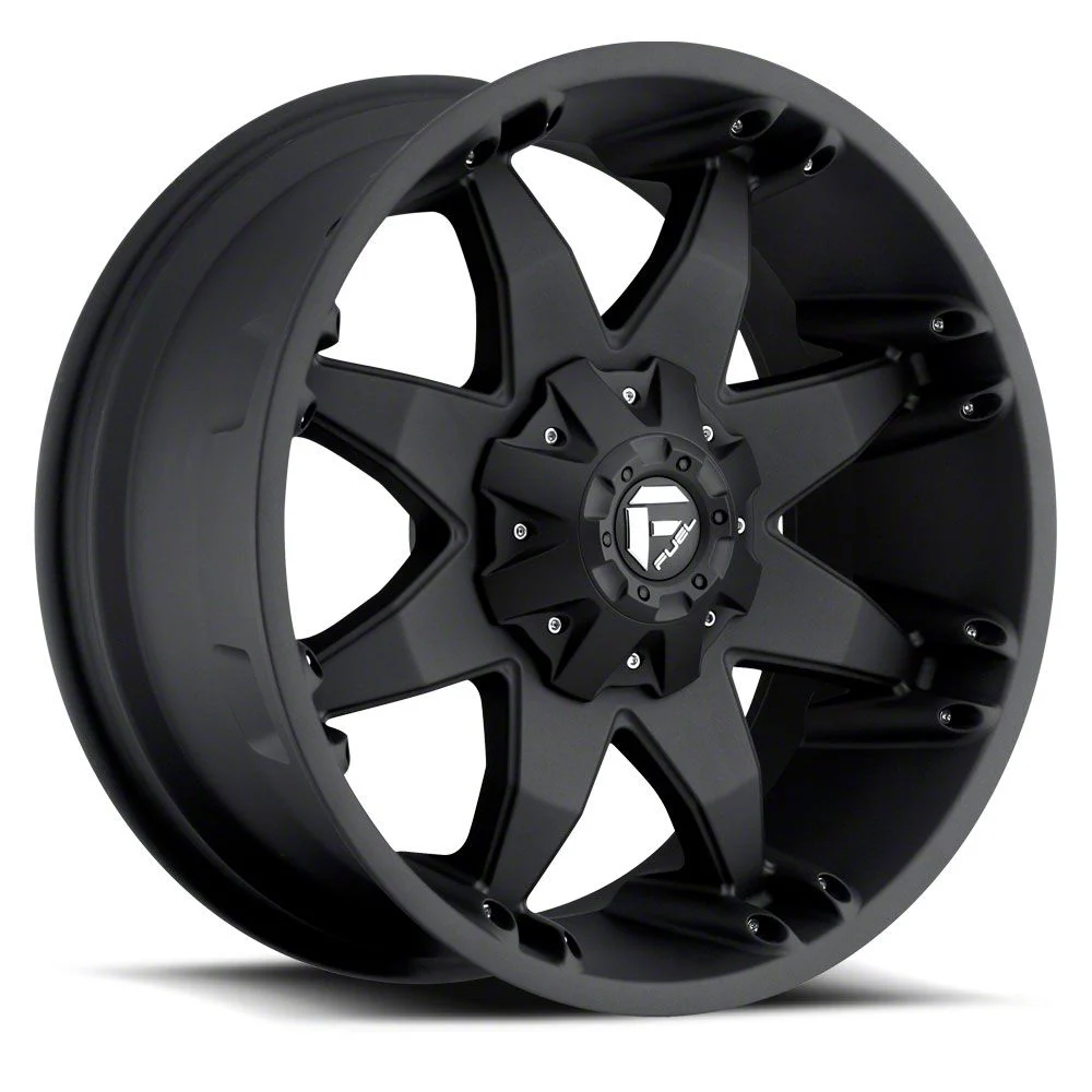 Fuel Wheels Octane Matte Black 5-Lug Wheel; 20x9; 20mm Offset (02-08 RAM 1500, Excluding Mega Cab)