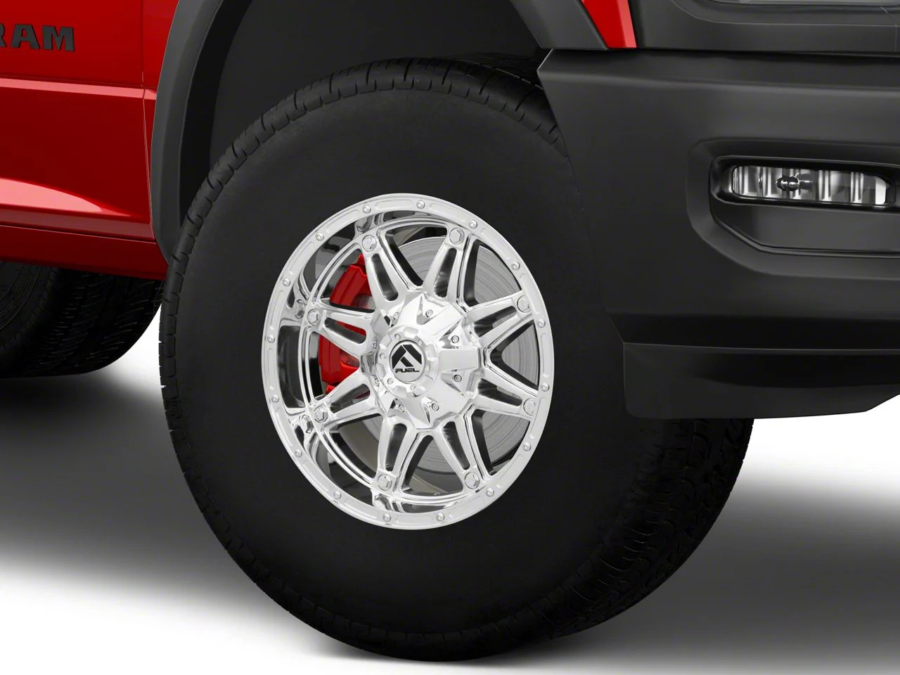 Fuel Wheels Hostage Chrome 8-Lug Wheel; 17x9; 1mm Offset (19-26 RAM 3500 SRW)